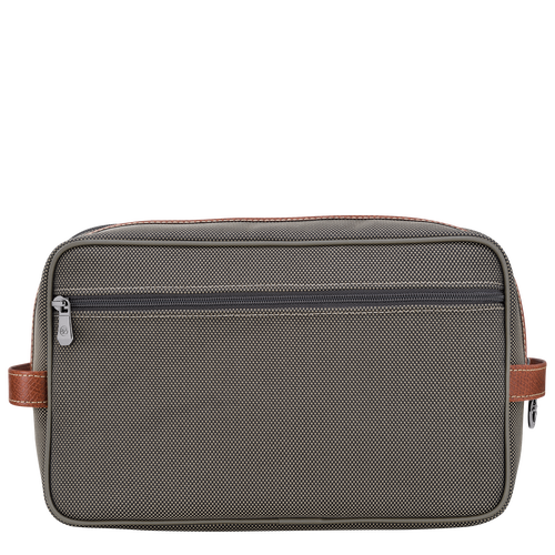 Boxford Toiletry case , Brown - Recycled canvas - View 3 of  5