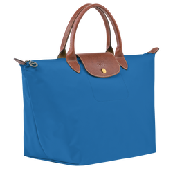 Handtasche M Le Pliage Original , Recyceltes Canvas - Kobaltblau