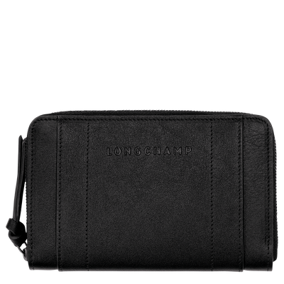 Longchamp 3D Wallet, Black