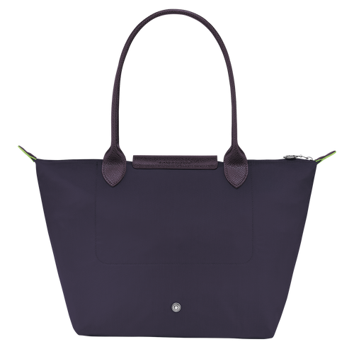 Le Pliage Green M Tote bag , Bilberry - Recycled canvas - View 4 of  5