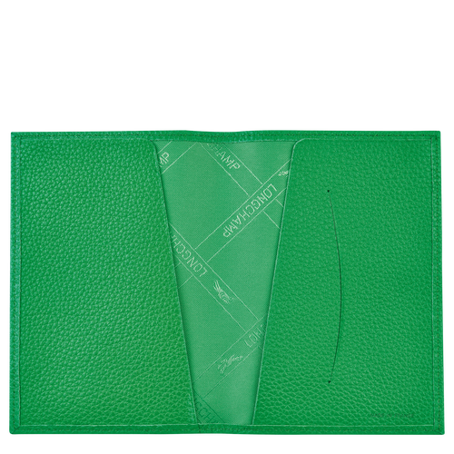 Reisepass-Etui Le Foulonné , Leder - Rasen - Ansicht 2 von 2