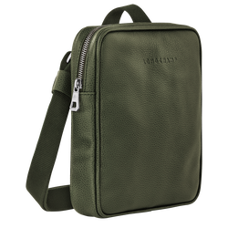 Umhängetasche XS Le Foulonné , Leder - Khaki