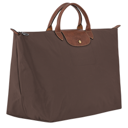 Le Pliage Original L Travel bag , Mocha - Recycled canvas