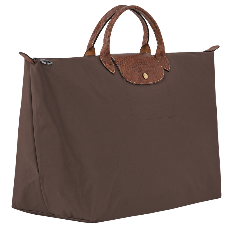Sac de voyage L Le Pliage Original , Toile recycl&eacute;e - Moka  - Vue 2 de 6