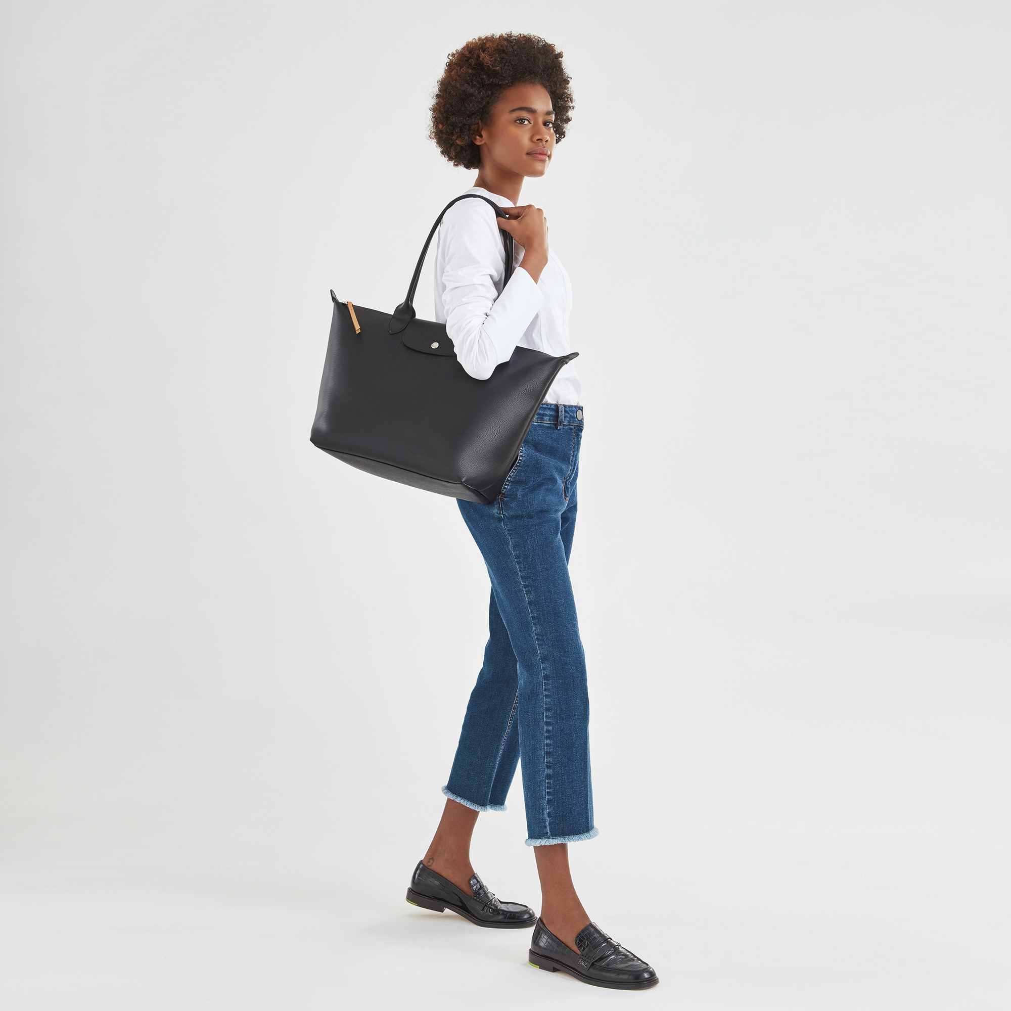 ErsA z Group l longchamp medium tote sale
