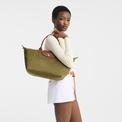 Le Pliage Original Handtasche M, Olivgr&uuml;n