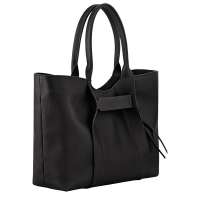 Longchamp 3D Shopper L, Schwarz