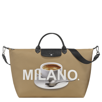 Borsa da viaggio L Le Pliage Du Monde , Tela - Caffe