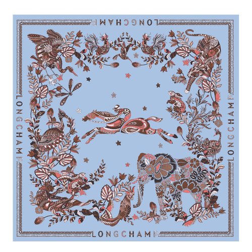 絲質圍巾 90