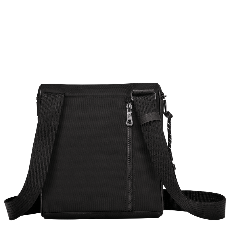 Le Pliage Energy S Crossbody bag , Black - Recycled canvas  - View 4 of 6