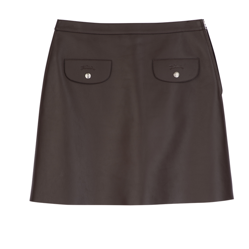 Gonna , Pelle - Ebano  - View 1 of  4