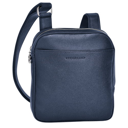Le Foulonné XS Crossbody bag , Navy - Leather - View 1 of  4