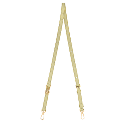 Bandouli&egrave;re , Cuir - Pistache