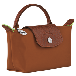 Le Pliage Green Trousse cosmétiques avec poignée, Cognac