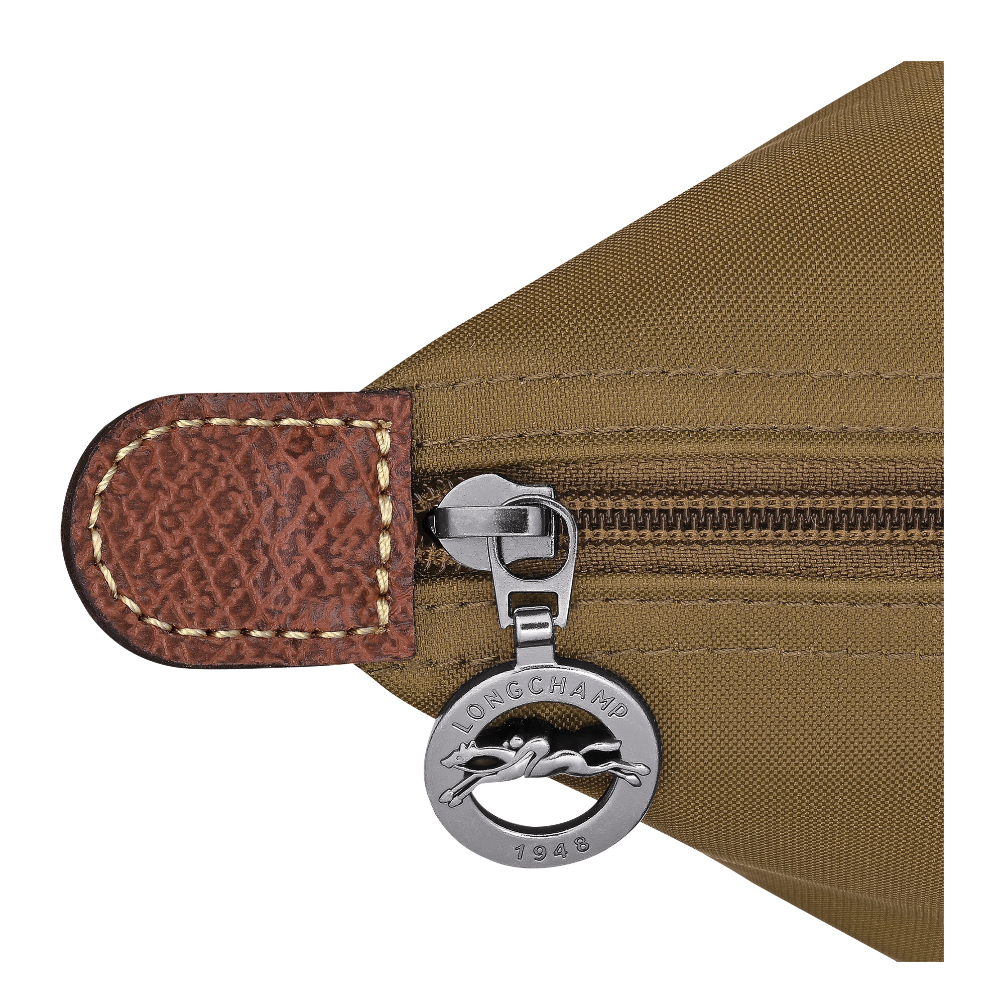 Le Pliage Original Handbag L, Olive