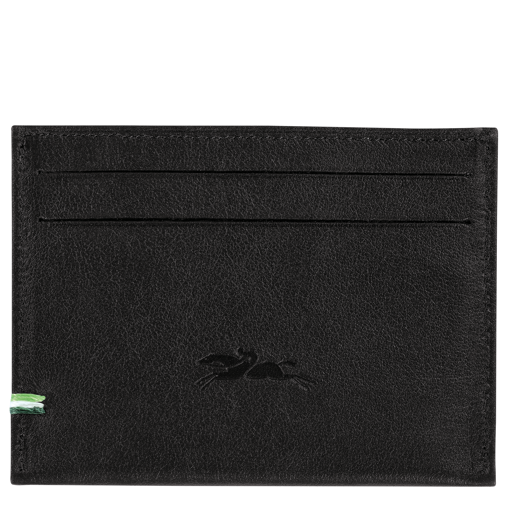 Longchamp sur Seine Karten-Etui, Schwarz