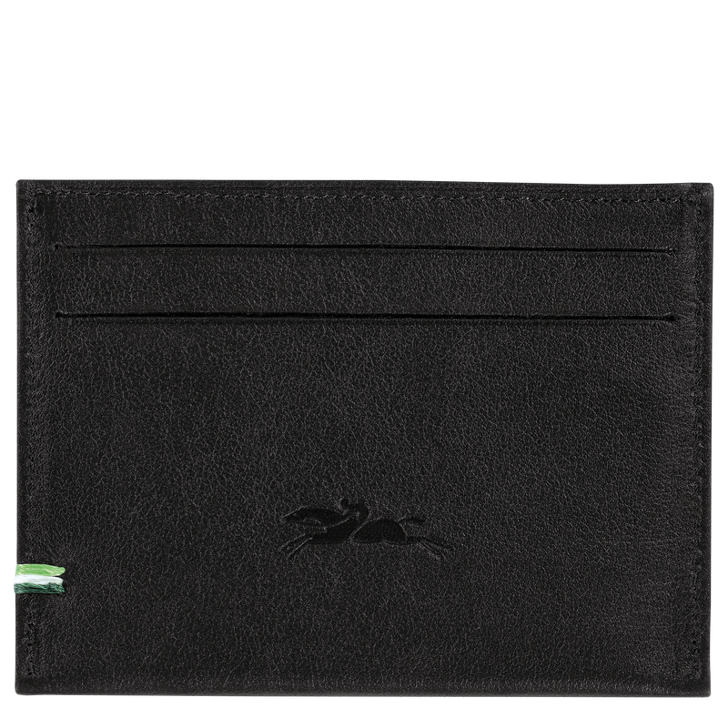 Longchamp sur Seine Card holder , Black - Leather  - View 2 of 2