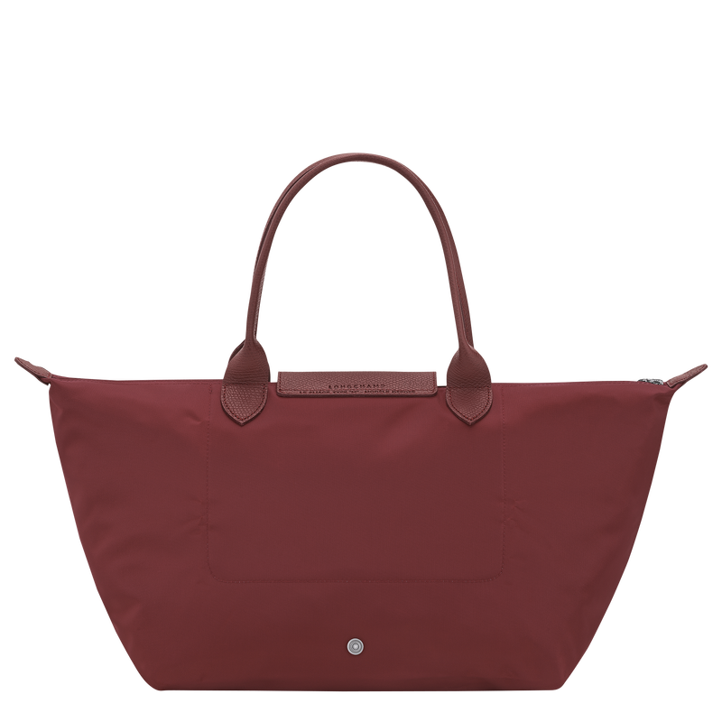 Le Pliage One L Handbag , Burgundy - Canvas  - View 3 of  6