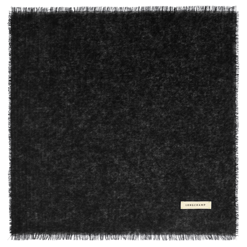 L'Hiver en douceur Stole , Black - Cashmere  - View 1 of 2