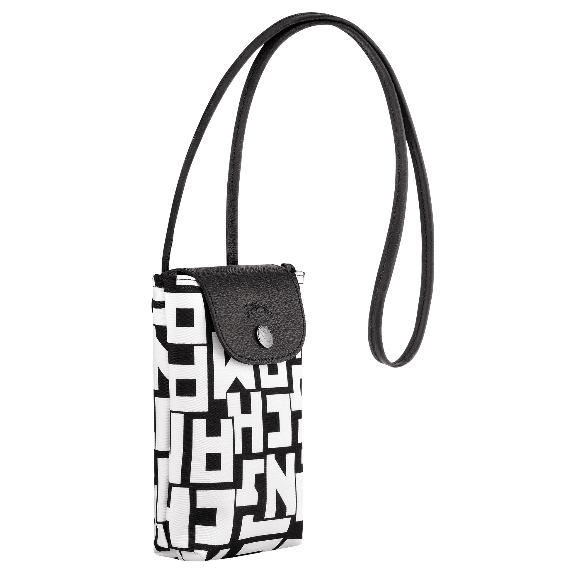 Le Pliage LGP Phone case, Black/White