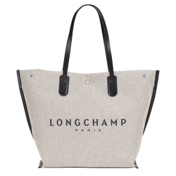 Essential L Tote bag , Ecru - Canvas