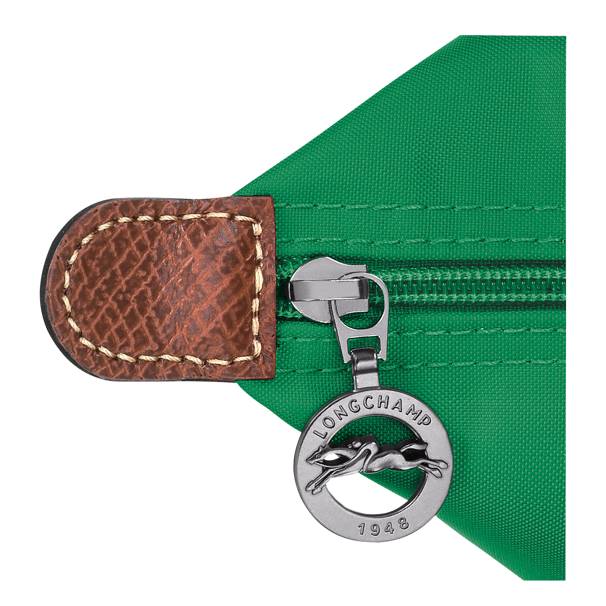 Le Pliage Original M Handbag Green - Recycled canvas | Longchamp GB