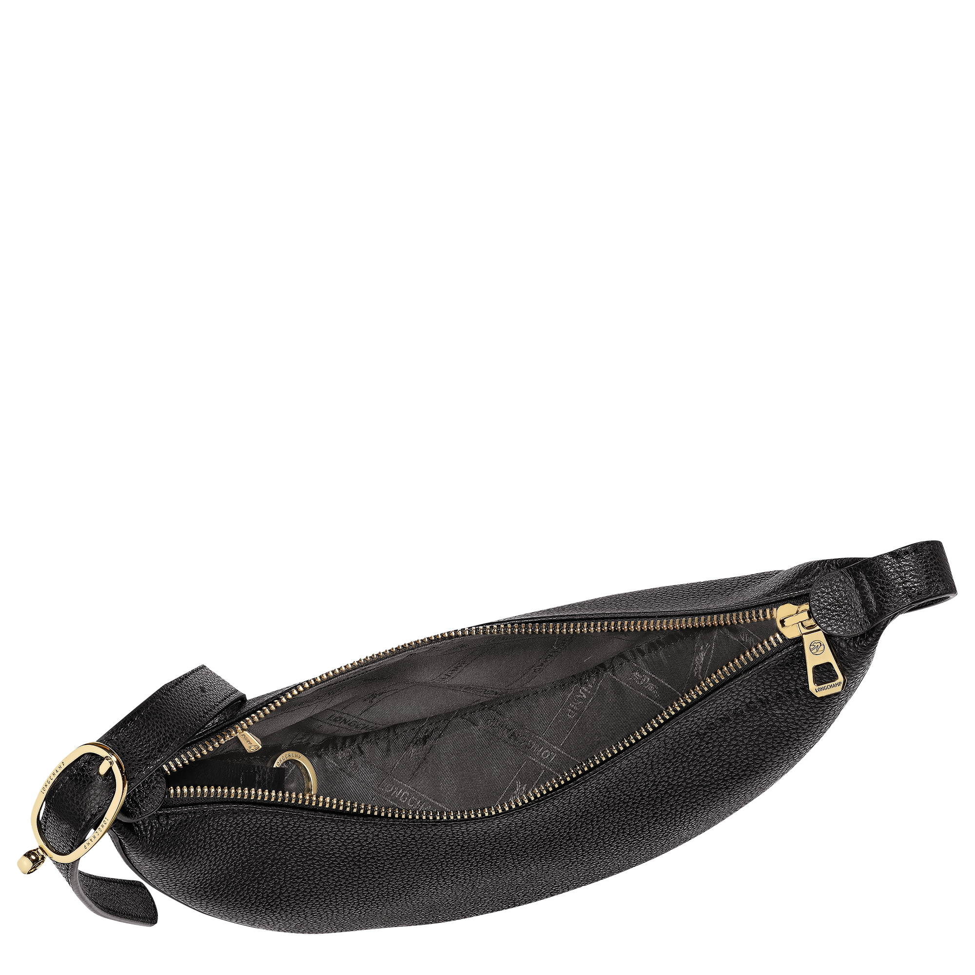Le Foulonn&eacute; Crossbody bag S, Black