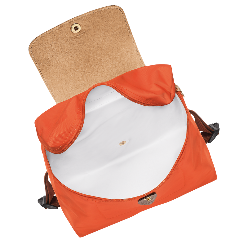Le Pliage Original M Backpack , Orange - Recycled canvas  - View 5 of 7