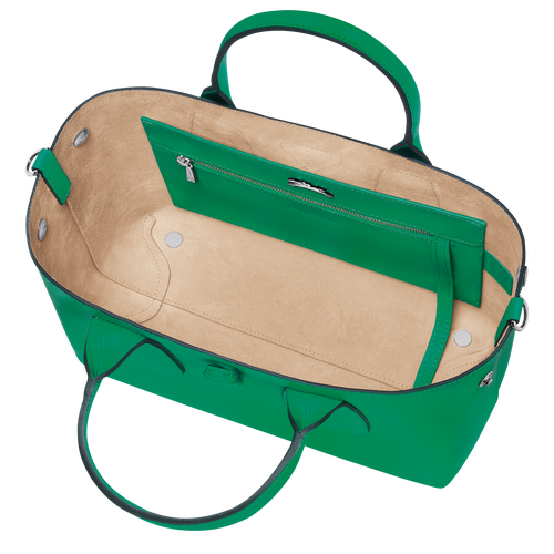 Roseau Handbag M, Grass/Green Light