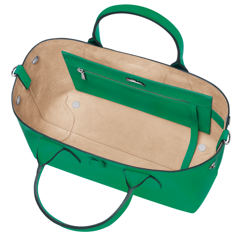 Roseau Handbag M, Grass/Green Light