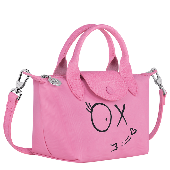 13194 LONGCHAMP X ANDRE Top Handle Bag XS PINK |