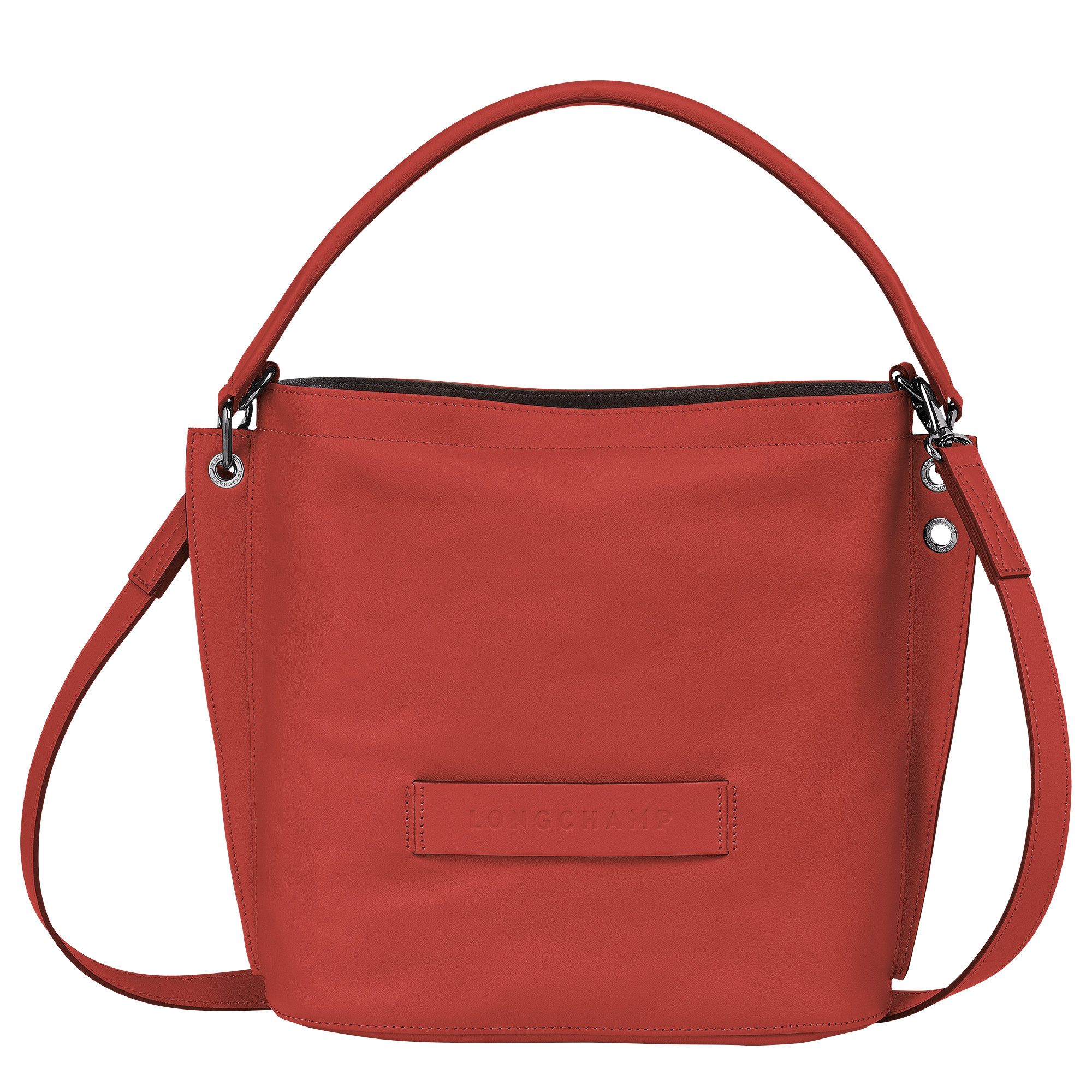 Crossbody bag Longchamp 3D Terracotta