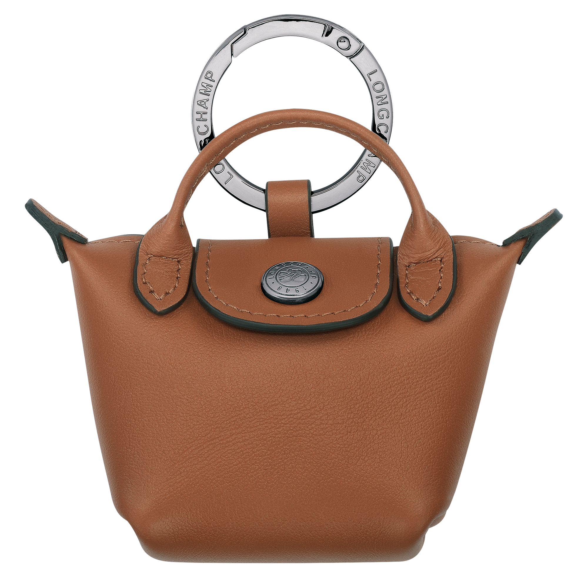 Le Pliage Xtra Key ring, Cognac