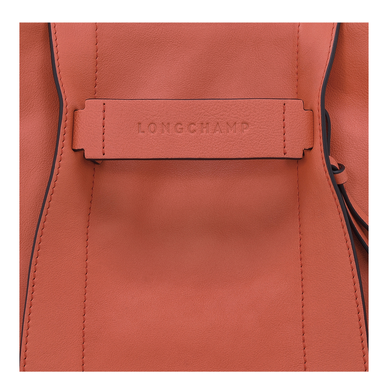 Umhängetasche S Longchamp 3D , Leder - Ockerbraun  - Ansicht 6 von 6