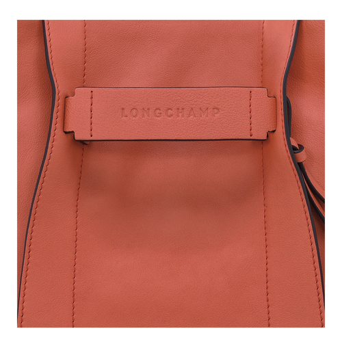 Longchamp 3D Crossbodytas S , Bruin - Leder - Weergave 6 van  6