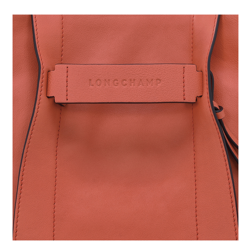 Longchamp 3D 斜背袋 S , 赭黃色 - 皮革  - 查看 6 6