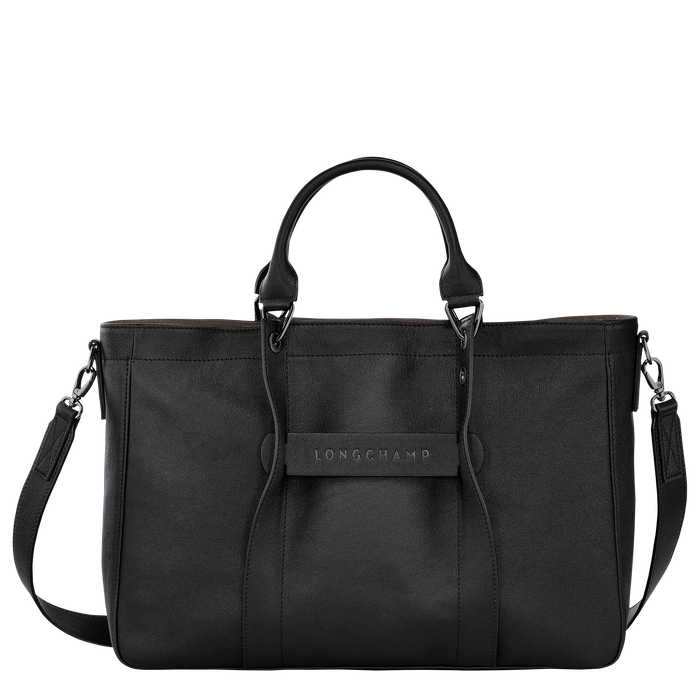 トップハンドルバッグ L Longchamp 3D ブラック (L1285772001
