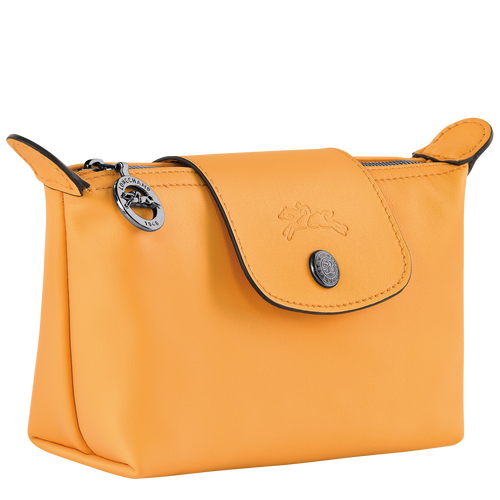 Le Pliage Xtra Pouch , Apricot - Leather - View 2 of  4