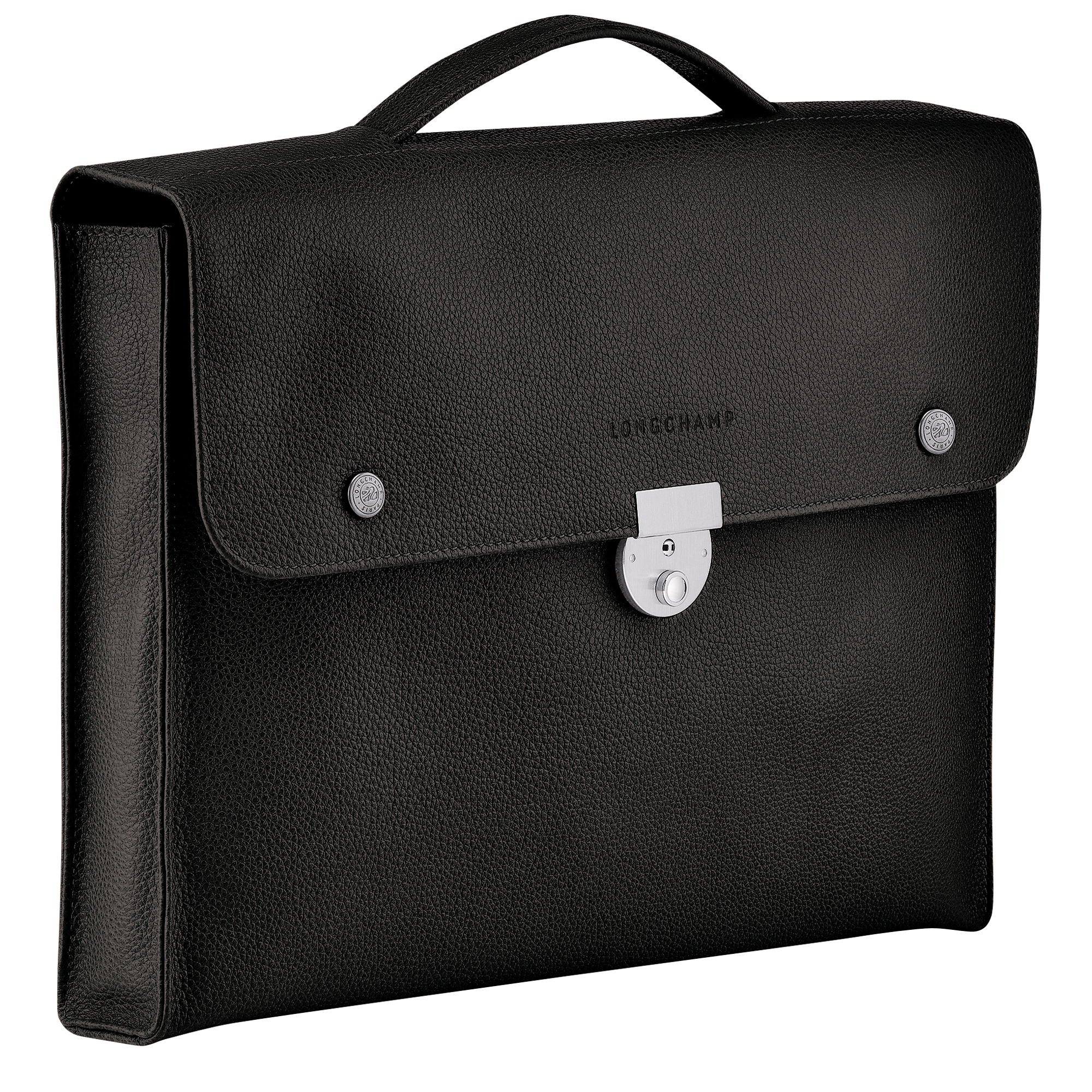 Le Foulonné Briefcase S, Black