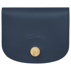 Épure Card holder , Navy - Leather