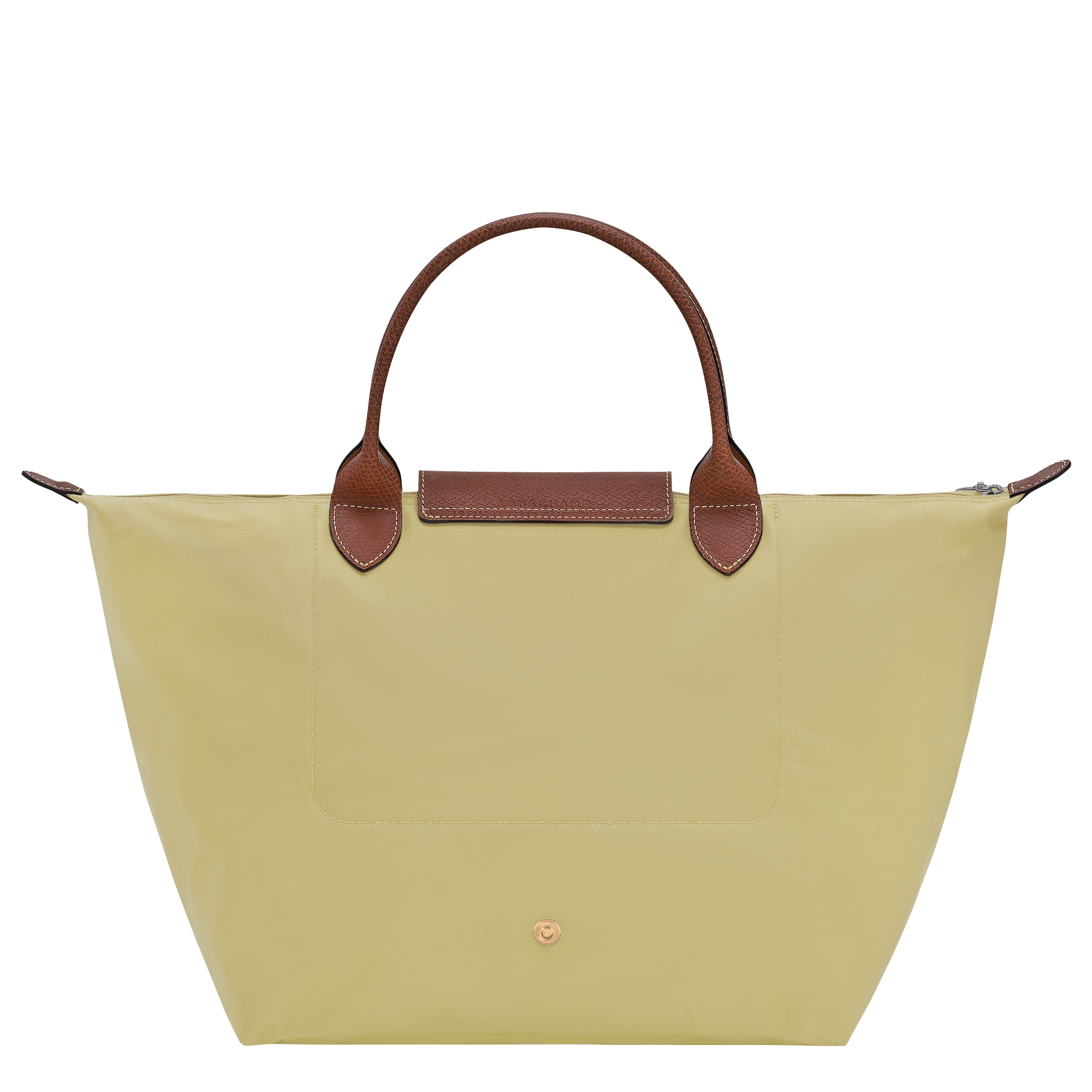 Le Pliage Original M Handbag Pistachio - Recycled canvas