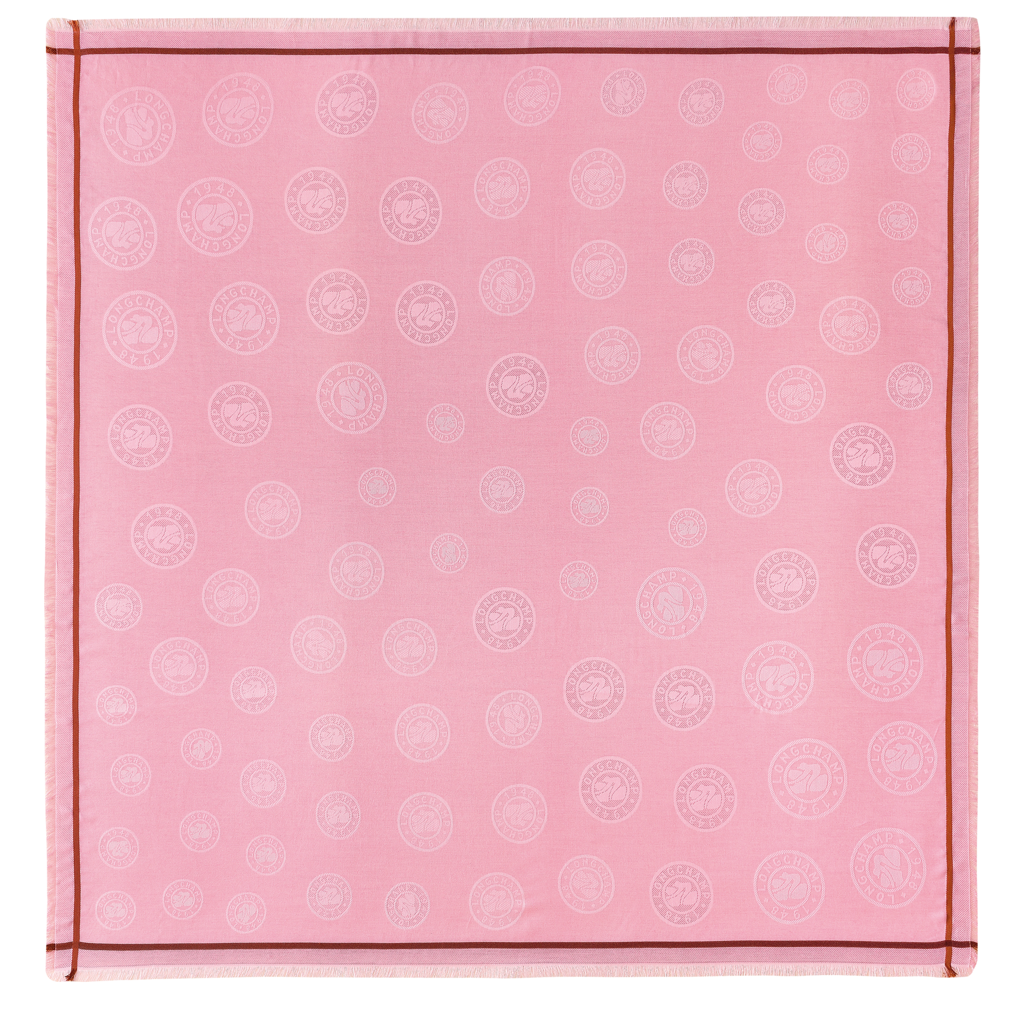 Longchamp 獎章 披肩, 粉紅色
