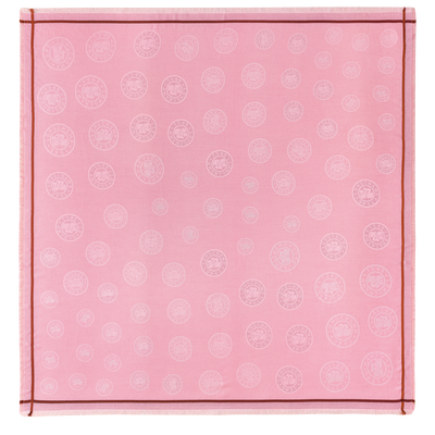 La Médaille Longchamp Shawl, Pink
