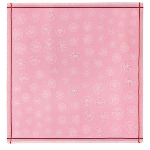 Longchamp 獎章 披肩 , 粉紅色 - 其他 - 查看 1 2