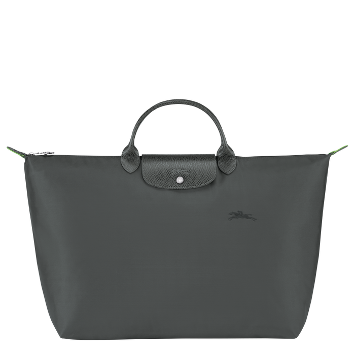 Le Pliage Green Travel bag L, Graphite