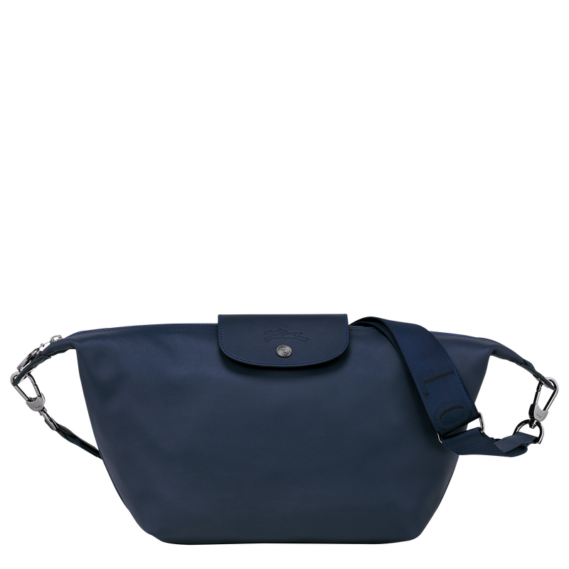 Longchamp Le Pliage Hobo Shoulder Bag Blue NWT