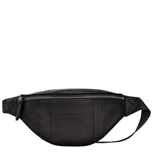 Longchamp 3D Gordeltas S , Zwart - Leder - Weergave 1 van  5