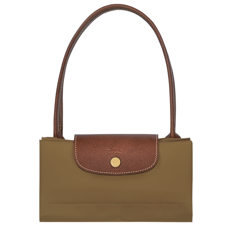 Le Pliage Original L Tote bag , Olive - Recycled canvas  - View 6 of 6