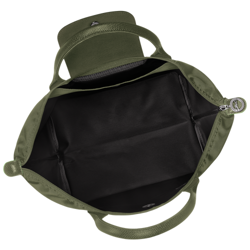 Handtasche M Le Pliage Green , Recyceltes Canvas - Fichte - Ansicht 5 von 6