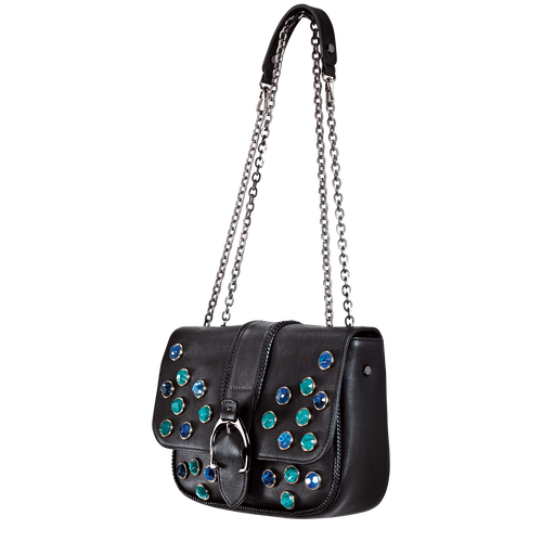 Sac porté épaule, 001 Noir Sac porté épaule, 001 Noir, hi-res